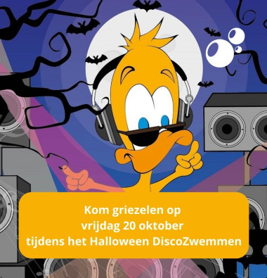 Halloween DiscoZwemmen met live DJ (Happy Power)